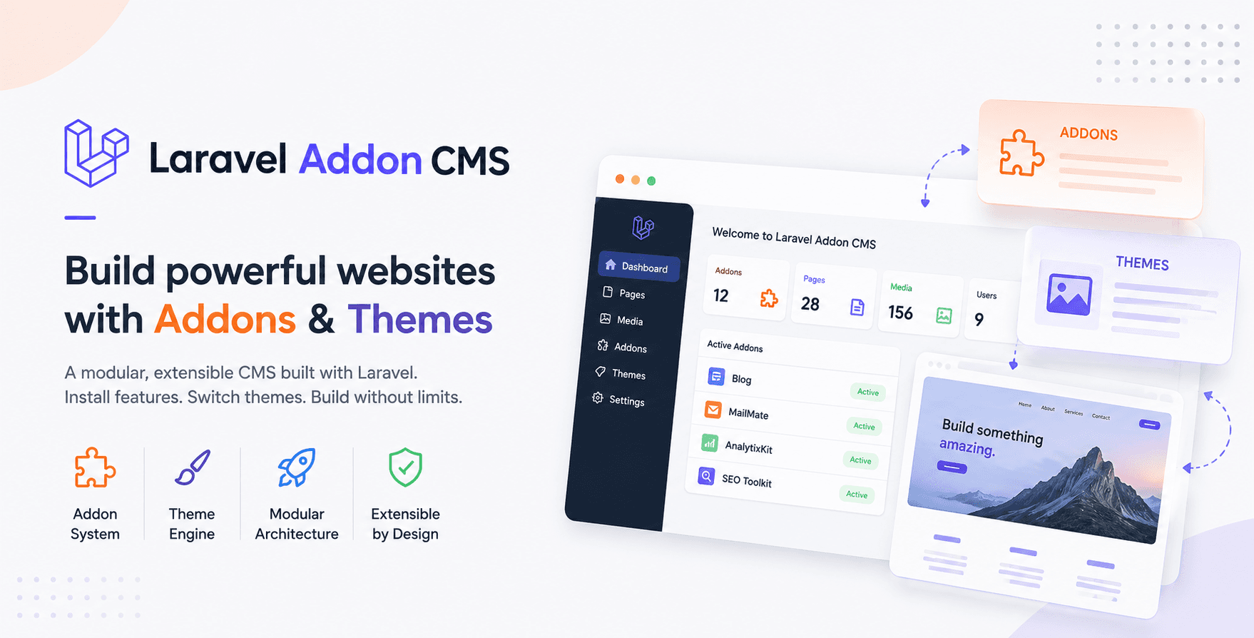Laravel Addon CMS