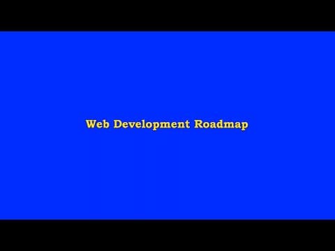 Web Development Roadmap | Bangla Video