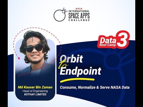 Space Apps Challenge 2025 3rd Data Boot Camp